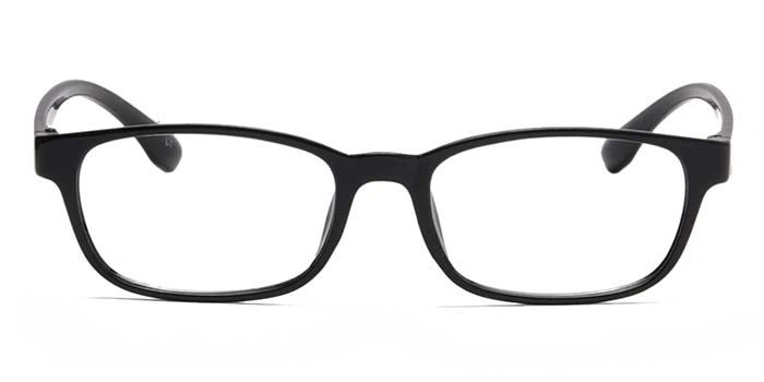 GRAVIATE by Coolwinks E12A6931 Glossy Black Full Frame Rectangle Eyeglasses for Men and Women-