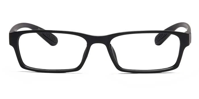 GRAVIATE by Coolwinks E12A6934 Matte Black Full Frame Rectangle Eyeglasses for Men and Women-