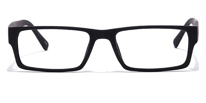 GRAVIATE by Coolwinks E12A6991 Matte Black Full Frame Rectangle Eyeglasses for Men and Women-