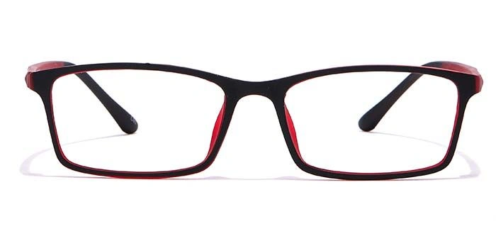 GRAVIATE by Coolwinks E12A7005 Matte Black Full Frame Rectangle Eyeglasses for Men and Women-