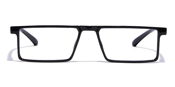 GRAVIATE by Coolwinks E12A7067 Glossy Black Full Frame Rectangle Eyeglasses for Men and Women-