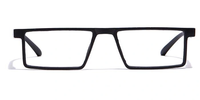 GRAVIATE by Coolwinks E12A7068 Matte Black Full Frame Rectangle Eyeglasses for Men and Women-