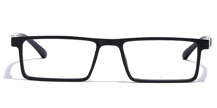 GRAVIATE by Coolwinks E12A7071 Matte Black Full Frame Rectangle Eyeglasses for Men and Women-