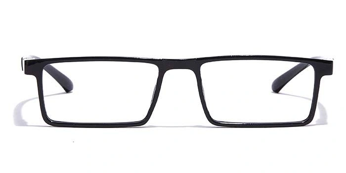 GRAVIATE by Coolwinks E12A7073 Glossy Black Full Frame Rectangle Eyeglasses for Men and Women-