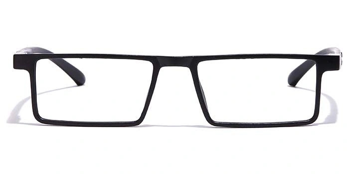 GRAVIATE by Coolwinks E12A7074 Matte Black Full Frame Rectangle Eyeglasses for Men and Women-