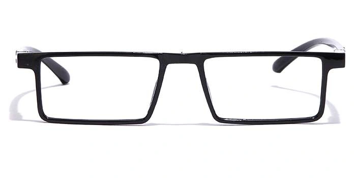 GRAVIATE by Coolwinks E12A7076 Glossy Black Full Frame Rectangle Eyeglasses for Men and Women-