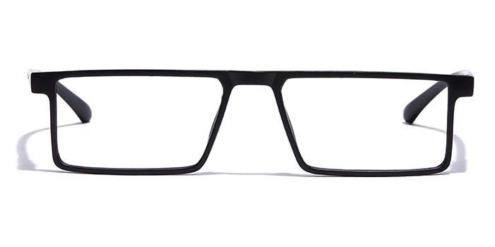 GRAVIATE by Coolwinks E12A7077 Matte Black Full Frame Rectangle Eyeglasses for Men and Women-