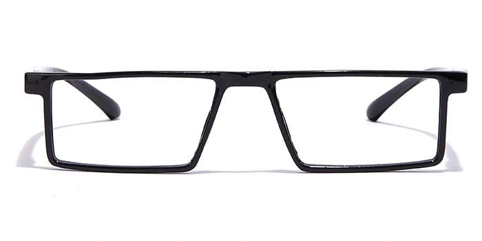 GRAVIATE by Coolwinks E12A7082 Glossy Black Full Frame Rectangle Eyeglasses for Men and Women-