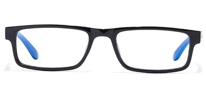 GRAVIATE by Coolwinks E12A7229 Glossy Black Full Frame Rectangle Eyeglasses for Men and Women-