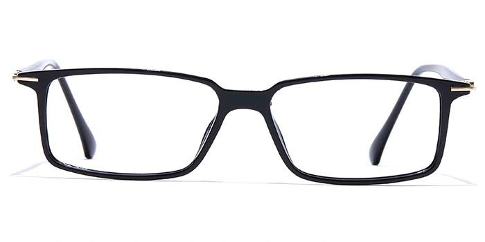 GRAVIATE by Coolwinks E12A7409 Matte Black Full Frame Rectangle Eyeglasses for Men and Women-