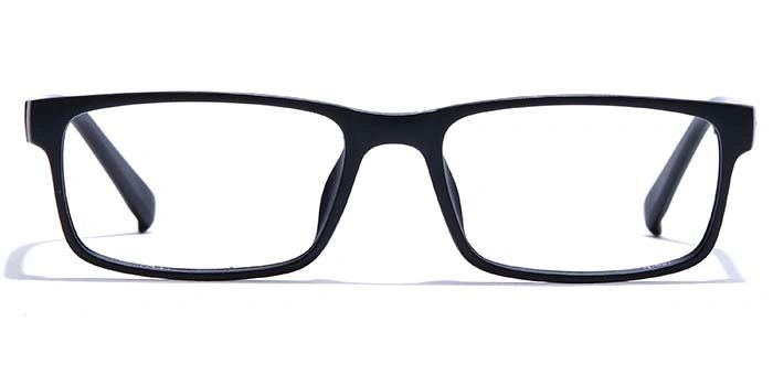 GRAVIATE by Coolwinks E12A7497 Matte Black Full Frame Rectangle Eyeglasses for Men and Women-