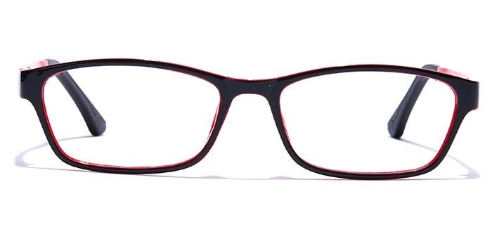 GRAVIATE by Coolwinks E12A7642 Glossy Black Full Frame Rectangle Eyeglasses for Men and Women-