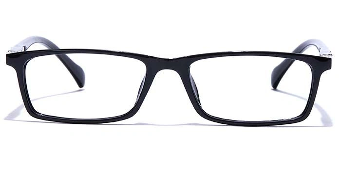 GRAVIATE by Coolwinks E12A7668 Glossy Black Full Frame Rectangle Eyeglasses for Men and Women-