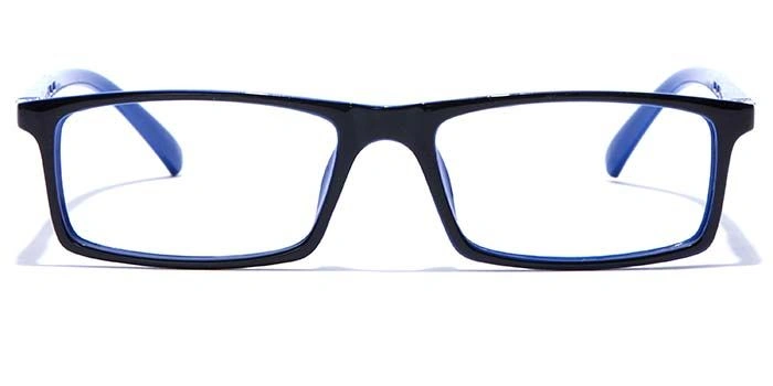 GRAVIATE by Coolwinks E12A7684 Glossy Black Full Frame Rectangle Eyeglasses for Men and Women-