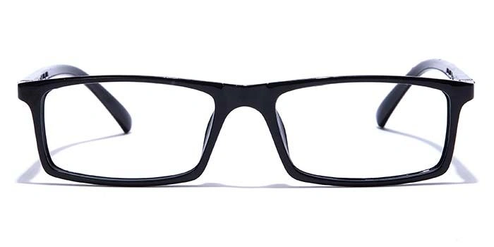 GRAVIATE by Coolwinks E12A7685 Glossy Black Full Frame Rectangle Eyeglasses for Men and Women-