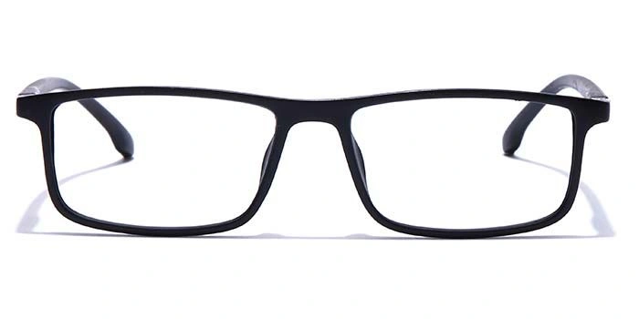 GRAVIATE by Coolwinks E12A7689 Matte Black Full Frame Rectangle Eyeglasses for Men and Women-