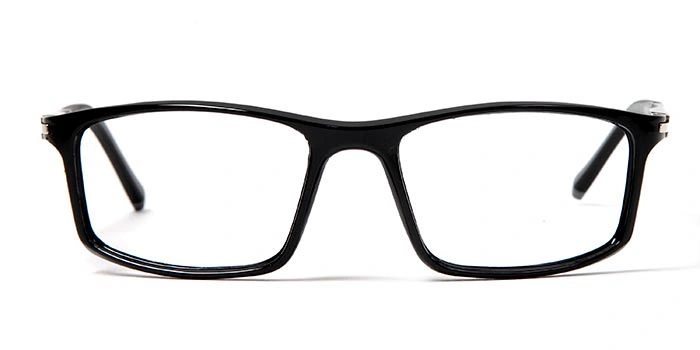 GRAVIATE by Coolwinks E12B5656 Matte Black Full Frame Rectangle Eyeglasses for Men and Women-