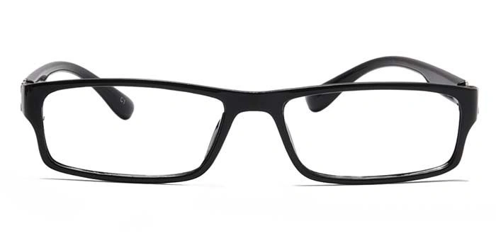 GRAVIATE by Coolwinks E12B6910 Glossy Black Full Frame Rectangle Eyeglasses for Men and Women-