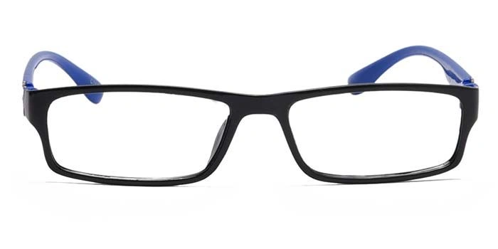 GRAVIATE by Coolwinks E12B6911 Glossy Black Full Frame Rectangle Eyeglasses for Men and Women-