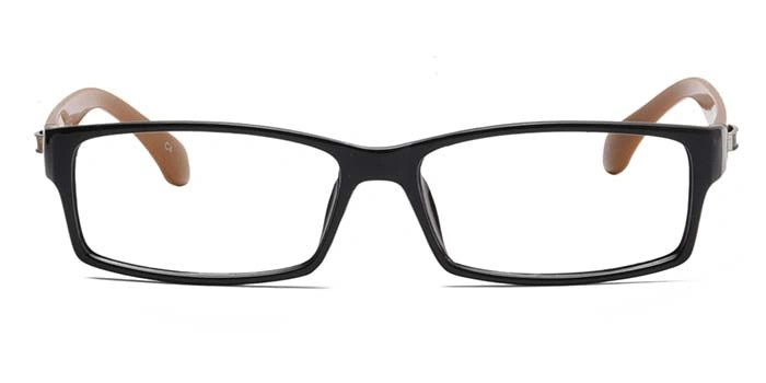 GRAVIATE by Coolwinks E12B6913 Glossy Black Full Frame Rectangle Eyeglasses for Men and Women-