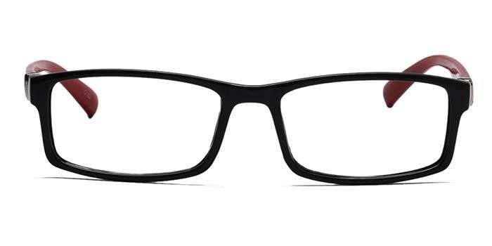 GRAVIATE by Coolwinks E12B6914 Glossy Black Full Frame Rectangle Eyeglasses for Men and Women-