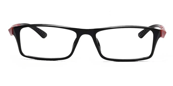 GRAVIATE by Coolwinks E12B6921 Glossy Black Full Frame Rectangle Eyeglasses for Men and Women-