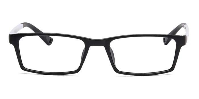 GRAVIATE by Coolwinks E12B6924 Matte Black Full Frame Rectangle Eyeglasses for Men and Women-