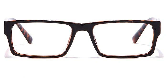 GRAVIATE by Coolwinks E12B6990 Glossy Black Full Frame Rectangle Eyeglasses for Men and Women-