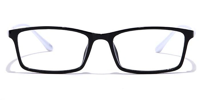 GRAVIATE by Coolwinks E12B7006 Glossy Black Full Frame Rectangle Eyeglasses for Men and Women-