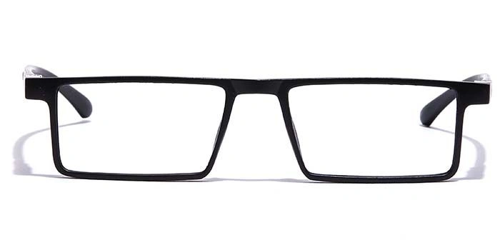 GRAVIATE by Coolwinks E12B7063 Matte Black Full Frame Rectangle Eyeglasses for Men and Women-