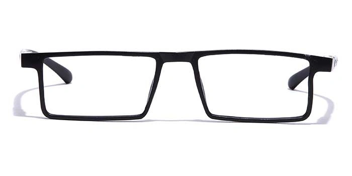 GRAVIATE by Coolwinks E12B7064 Matte Black Full Frame Rectangle Eyeglasses for Men and Women-