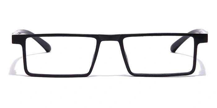 GRAVIATE by Coolwinks E12B7075 Matte Black Full Frame Rectangle Eyeglasses for Men and Women-