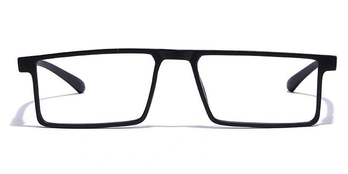 GRAVIATE by Coolwinks E12B7078 Matte Black Full Frame Rectangle Eyeglasses for Men and Women-