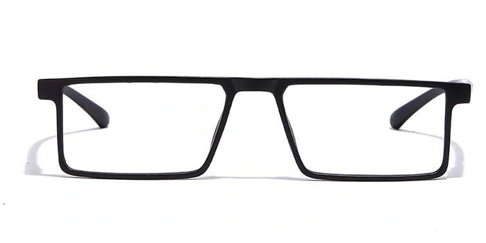 GRAVIATE by Coolwinks E12B7079 Matte Black Full Frame Rectangle Eyeglasses for Men and Women-