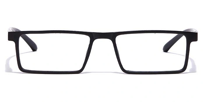 GRAVIATE by Coolwinks E12B7085 Matte Black Full Frame Rectangle Eyeglasses for Men and Women-