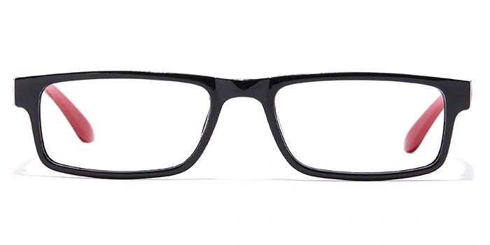 GRAVIATE by Coolwinks E12B7229 Glossy Black Full Frame Rectangle Eyeglasses for Men and Women-