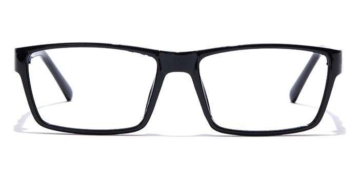 GRAVIATE by Coolwinks E12B7428 Glossy Black Full Frame Rectangle Eyeglasses for Men and Women-