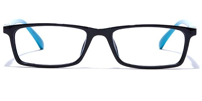 GRAVIATE by Coolwinks E12B7675 Glossy Black Full Frame Rectangle Eyeglasses for Men and Women-