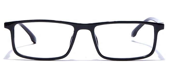 GRAVIATE by Coolwinks E12B7692 Glossy Black Full Frame Rectangle Eyeglasses for Men and Women-