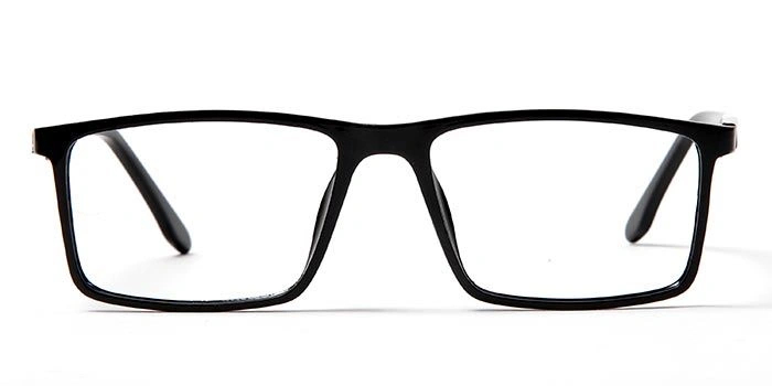 GRAVIATE by Coolwinks E12C5648 Glossy Black Full Frame Rectangle Eyeglasses for Men and Women-