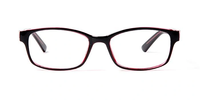 GRAVIATE by Coolwinks E12C5699 Glossy Black Full Frame Rectangle Eyeglasses for Men and Women-