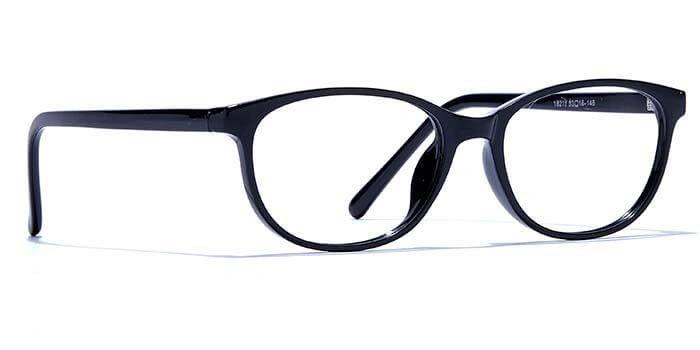 GRAVIATE by Coolwinks E12C6646 Glossy Black Full Frame Rectangle Eyeglasses for Women-BLACK-2