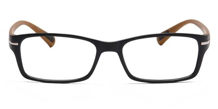 GRAVIATE by Coolwinks E12C6909 Matte Black Full Frame Rectangle Eyeglasses for Men and Women-