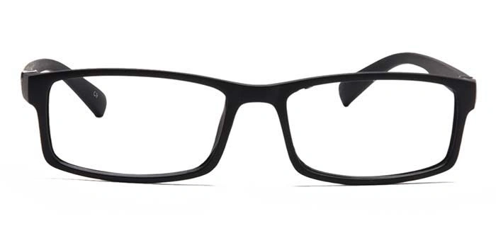 GRAVIATE by Coolwinks E12C6915 Matte Black Full Frame Rectangle Eyeglasses for Men and Women-