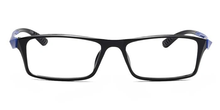 GRAVIATE by Coolwinks E12C6922 Glossy Black Full Frame Rectangle Eyeglasses for Men and Women-