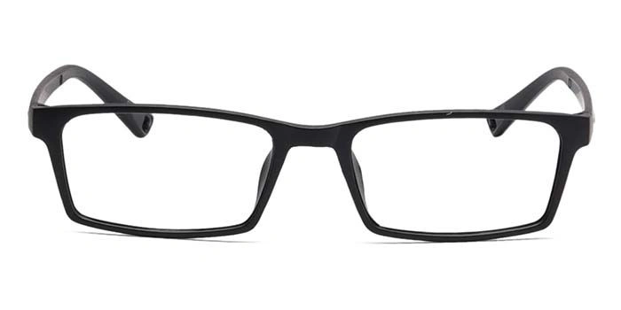 GRAVIATE by Coolwinks E12C6925 Matte Black Full Frame Rectangle Eyeglasses for Men and Women-