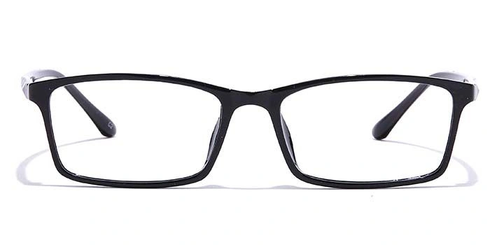 GRAVIATE by Coolwinks E12C6968 Glossy Black Full Frame Rectangle Eyeglasses for Men and Women-