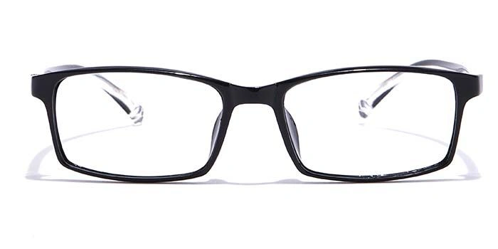 GRAVIATE by Coolwinks E12C6971 Glossy Black Full Frame Rectangle Eyeglasses for Men and Women-