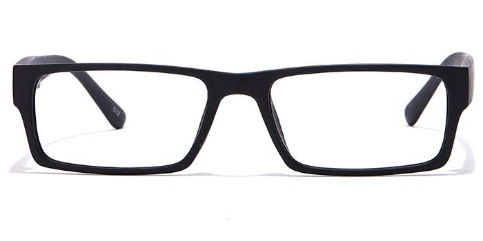 GRAVIATE by Coolwinks E12C6990 Matte Black Full Frame Rectangle Eyeglasses for Men and Women-