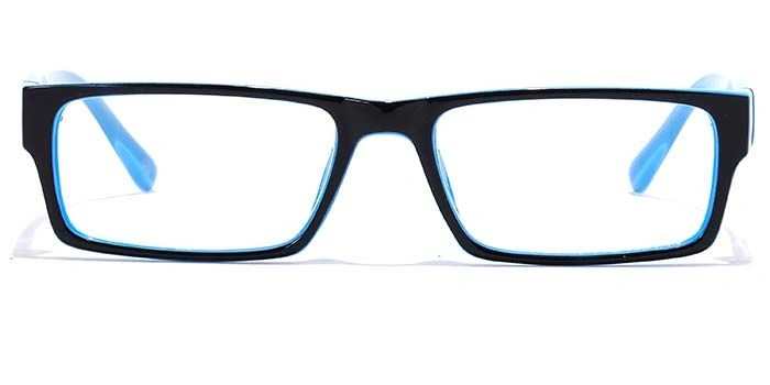 GRAVIATE by Coolwinks E12C6991 Glossy Black Full Frame Rectangle Eyeglasses for Men and Women-